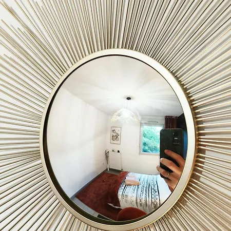 Privee Dans Partage Avec Balcon Calme & Degage Rum i privatbostad